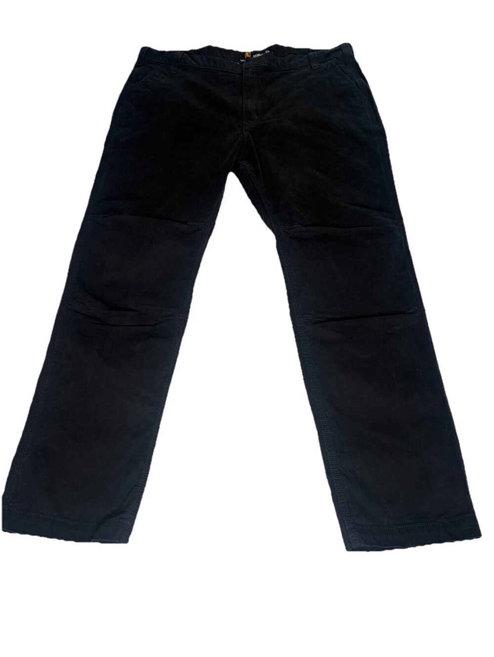 Carhartt Straight Fit Black Work Pants Size 42x30.5